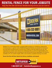Rental Fence Flyer